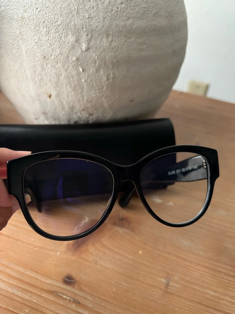 Saint Laurent Black Optical Glasses
